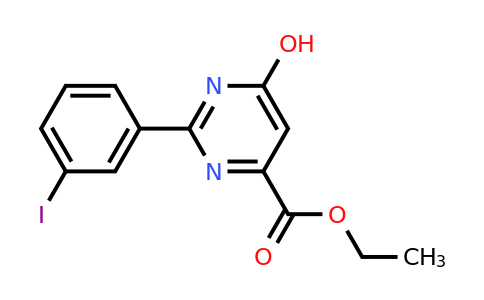 CAS 1956310-62-5 | Ethyl 6-hydroxy-2-(3-iodophenyl)pyrimidine-4-carboxylate