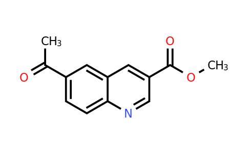 CAS 1956318-19-6 | Methyl 6-acetylquinoline-3-carboxylate