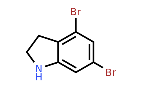 CAS 1956318-31-2 | 4,6-Dibromoindoline