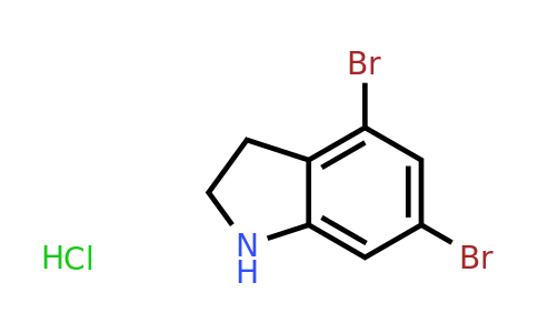 CAS 1956318-32-3 | 4,6-Dibromoindoline hydrochloride