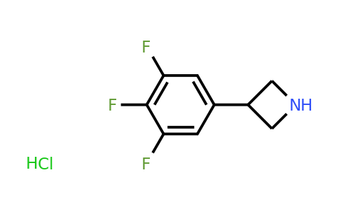 CAS 1956318-84-5 | 3-(3,4,5-Trifluorophenyl)azetidine hydrochloride