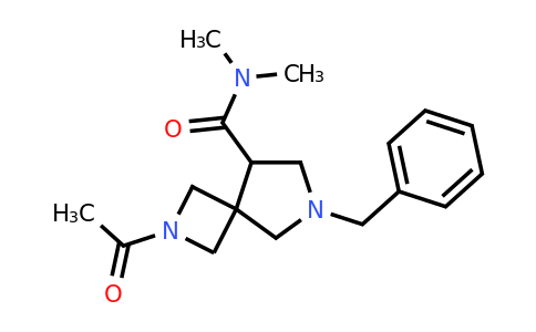 CAS 1956319-02-0 | 2-Acetyl-6-benzyl-N,N-dimethyl-2,6-diazaspiro[3.4]octane-8-carboxamide