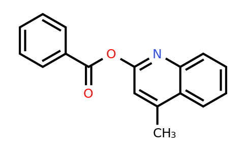 4-Methylquinolin-2-yl benzoate