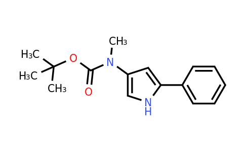 CAS 1956324-38-1 | tert-Butyl methyl(5-phenyl-1H-pyrrol-3-yl)carbamate