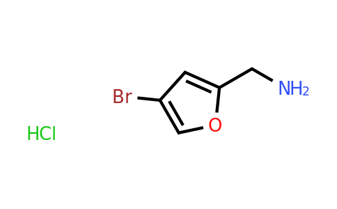 CAS 1956325-03-3 | (4-Bromofuran-2-yl)methanamine hydrochloride