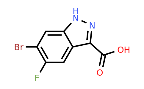 CAS 1956325-61-3 | 6-bromo-5-fluoro-1H-indazole-3-carboxylic acid