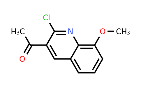 CAS 1956326-48-9 | 1-(2-Chloro-8-methoxyquinolin-3-yl)ethanone