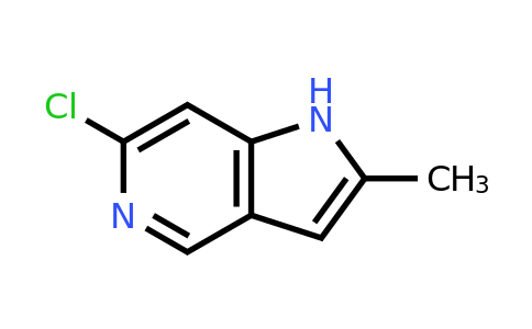 CAS 1956327-20-0 | 6-chloro-2-methyl-1H-pyrrolo[3,2-c]pyridine