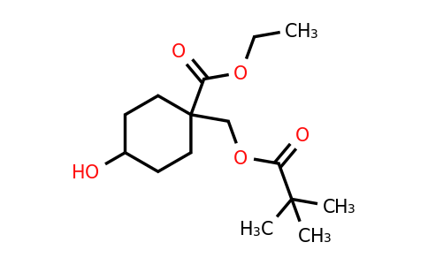 CAS 1956327-61-9 | ethyl 1-(2,2-dimethylpropanoyloxymethyl)-4-hydroxy-cyclohexanecarboxylate