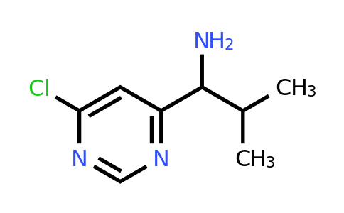 CAS 1956327-88-0 | 1-(6-Chloropyrimidin-4-yl)-2-methylpropan-1-amine