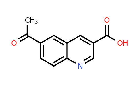 CAS 1956328-29-2 | 6-Acetylquinoline-3-carboxylic acid