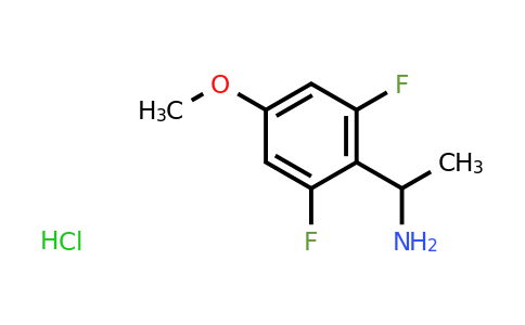 CAS 1956330-93-0 | 1-(2,6-Difluoro-4-methoxyphenyl)ethanamine hydrochloride