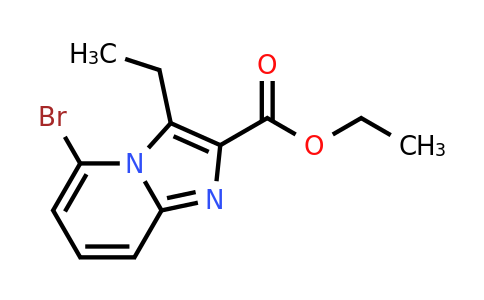 CAS 1956331-10-4 | Ethyl 5-bromo-3-ethylimidazo[1,2-a]pyridine-2-carboxylate