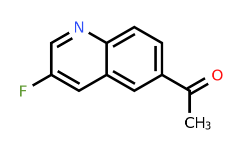 CAS 1956331-78-4 | 1-(3-Fluoroquinolin-6-yl)ethanone