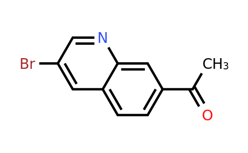CAS 1956331-82-0 | 1-(3-Bromoquinolin-7-yl)ethanone