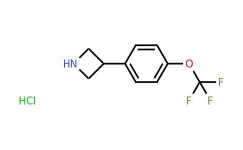 CAS 1956331-83-1 | 3-(4-(Trifluoromethoxy)phenyl)azetidine hydrochloride