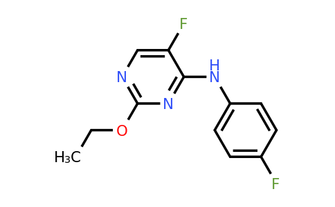 CAS 1956334-57-8 | 2-Ethoxy-5-fluoro-N-(4-fluorophenyl)pyrimidin-4-amine