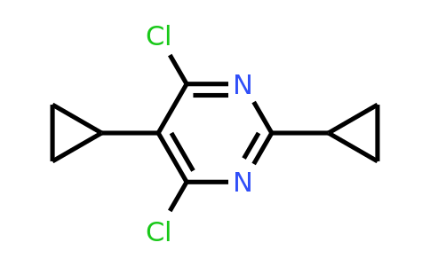 CAS 1956334-68-1 | 4,6-Dichloro-2,5-dicyclopropylpyrimidine