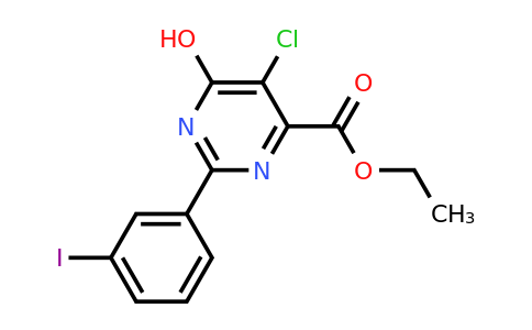 CAS 1956335-71-9 | Ethyl 5-chloro-6-hydroxy-2-(3-iodophenyl)pyrimidine-4-carboxylate