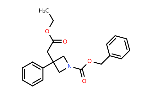 CAS 1956340-77-4 | Benzyl 3-(2-ethoxy-2-oxoethyl)-3-phenylazetidine-1-carboxylate