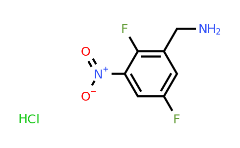 CAS 1956341-32-4 | (2,5-Difluoro-3-nitrophenyl)methanamine hydrochloride