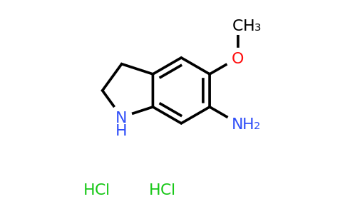 CAS 1956341-46-0 | 5-Methoxyindolin-6-amine dihydrochloride