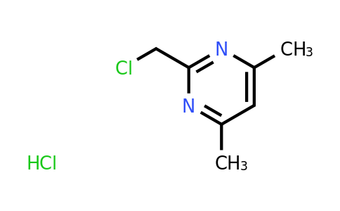 CAS 1956341-63-1 | 2-(Chloromethyl)-4,6-dimethylpyrimidine hydrochloride