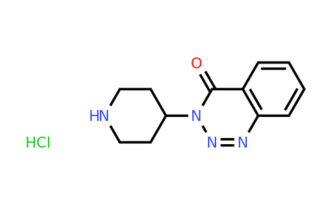 CAS 1956355-38-6 | 3-(Piperidin-4-yl)benzo[d][1,2,3]triazin-4(3H)-one hydrochloride