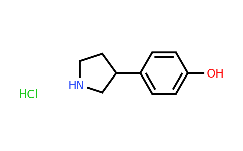 CAS 1956356-22-1 | 4-Pyrrolidin-3-yl-phenol hydrochloride