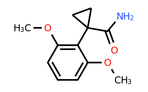 CAS 1956365-32-4 | 1-(2,6-Dimethoxyphenyl)cyclopropanecarboxamide