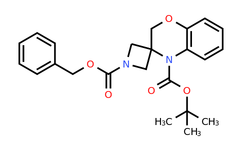 CAS 1956365-85-7 | 1-benzyl 4'-tert-butyl spiro[azetidine-3,3'-benzo[b][1,4]oxazine]-1,4'(2'H)-dicarboxylate