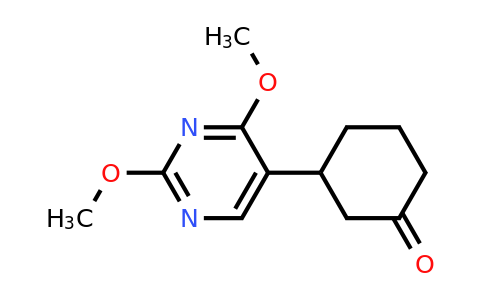 CAS 1956366-42-9 | 3-(2,4-Dimethoxypyrimidin-5-yl)cyclohexanone