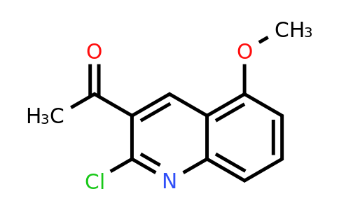 CAS 1956367-18-2 | 1-(2-Chloro-5-methoxyquinolin-3-yl)ethanone