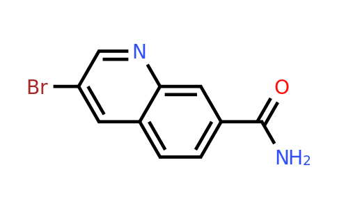 CAS 1956371-42-8 | 3-Bromoquinoline-7-carboxamide