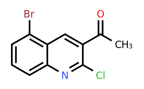 CAS 1956375-94-2 | 1-(5-Bromo-2-chloroquinolin-3-yl)ethanone
