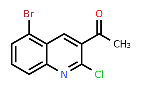 1-(5-Bromo-2-chloroquinolin-3-yl)ethanone