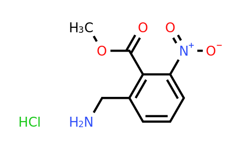 CAS 1956375-98-6 | Methyl 2-(aminomethyl)-6-nitrobenzoate hydrochloride