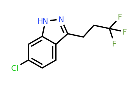 CAS 1956376-42-3 | 6-Chloro-3-(3,3,3-trifluoropropyl)-1H-indazole