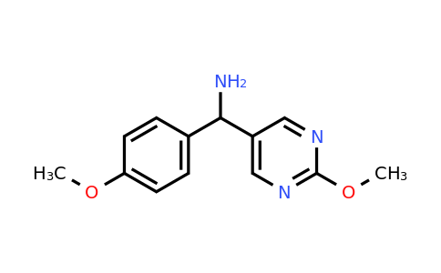 CAS 1956376-57-0 | (4-Methoxyphenyl)(2-methoxypyrimidin-5-yl)methanamine