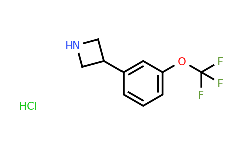 CAS 1956377-45-9 | 3-(3-(Trifluoromethoxy)phenyl)azetidine hydrochloride