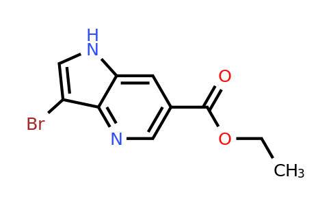 CAS 1956378-91-8 | ethyl 3-bromo-1H-pyrrolo[3,2-b]pyridine-6-carboxylate