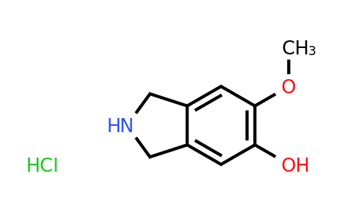 CAS 1956379-00-2 | 6-Methoxyisoindolin-5-ol hydrochloride
