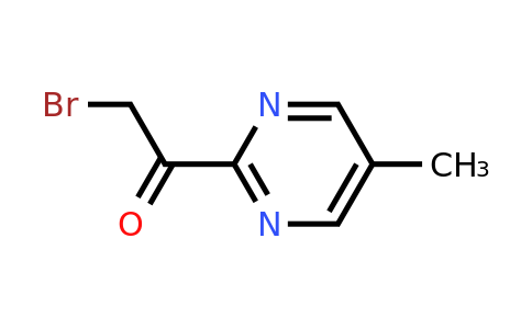 CAS 1956379-49-9 | 2-Bromo-1-(5-methylpyrimidin-2-yl)ethanone