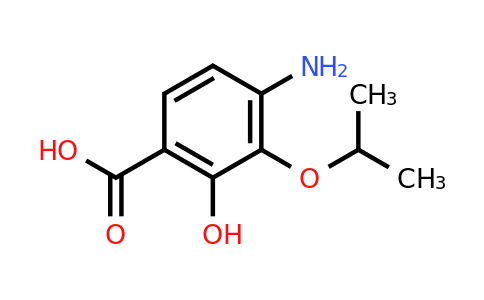 CAS 1956379-53-5 | 4-Amino-2-hydroxy-3-isopropoxybenzoic acid