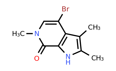 CAS 1956379-66-0 | 4-Bromo-2,3,6-trimethyl-1H-pyrrolo[2,3-c]pyridin-7(6H)-one