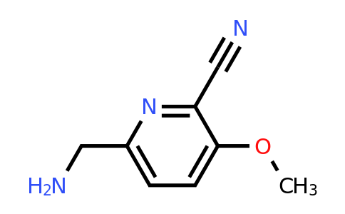 CAS 1956379-91-1 | 6-(Aminomethyl)-3-methoxypicolinonitrile