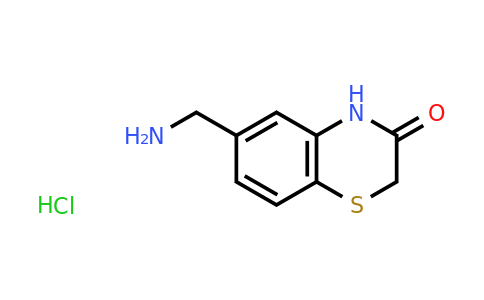 CAS 1956380-43-0 | 6-(aminomethyl)-4H-1,4-benzothiazin-3-one;hydrochloride