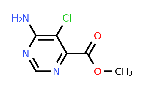 CAS 1956380-48-5 | Methyl 6-amino-5-chloropyrimidine-4-carboxylate