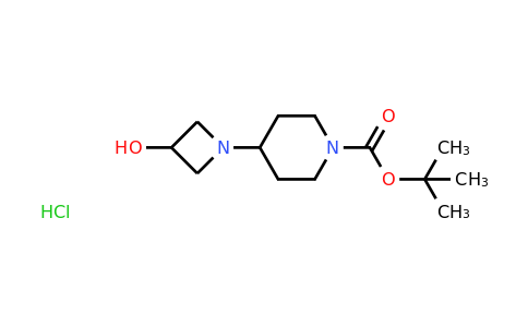 CAS 1956381-84-2 | tert-Butyl 4-(3-hydroxyazetidin-1-yl)piperidine-1-carboxylate hydrochloride