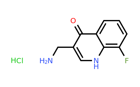 CAS 1956382-32-3 | 3-(Aminomethyl)-8-fluoroquinolin-4(1H)-one hydrochloride